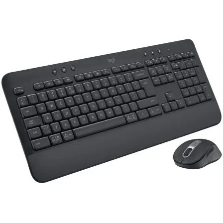 Logitech Signature MK650 Combo de Teclado y Ratón Inalámbrico, QWERTY Español, Grafito Logitech Signature MK650 Combo de Teclado y Ratón Inalámbrico, QWERTY Español, Grafito